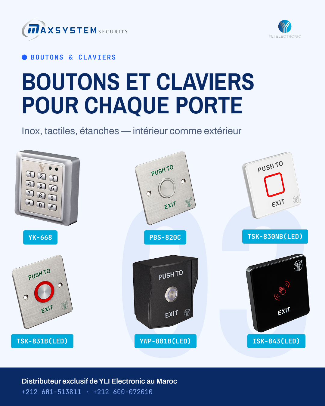 03 · Boutons & claviers · Mobile
